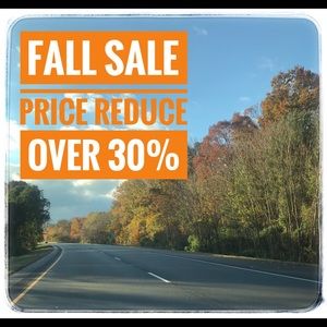 Fall sale all item are reduced